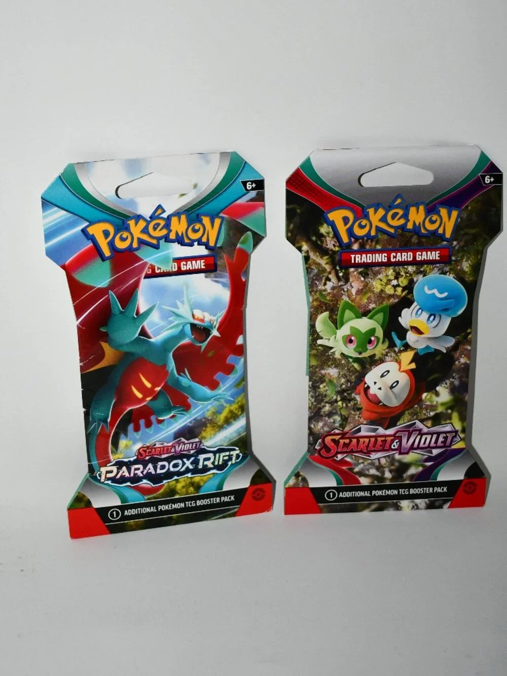 Pokemon TCG Scarlet & Violet Destined Rivals & Paradox Rift Sleeved Booster Pack